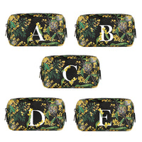 Mini Bacio Makyaj Çantası Mimoza - Fonfique Fonfique MiniBacio Pouch makeup bag makyaj cantasi mimoza mimosa yellow sarı monogram hediye gift